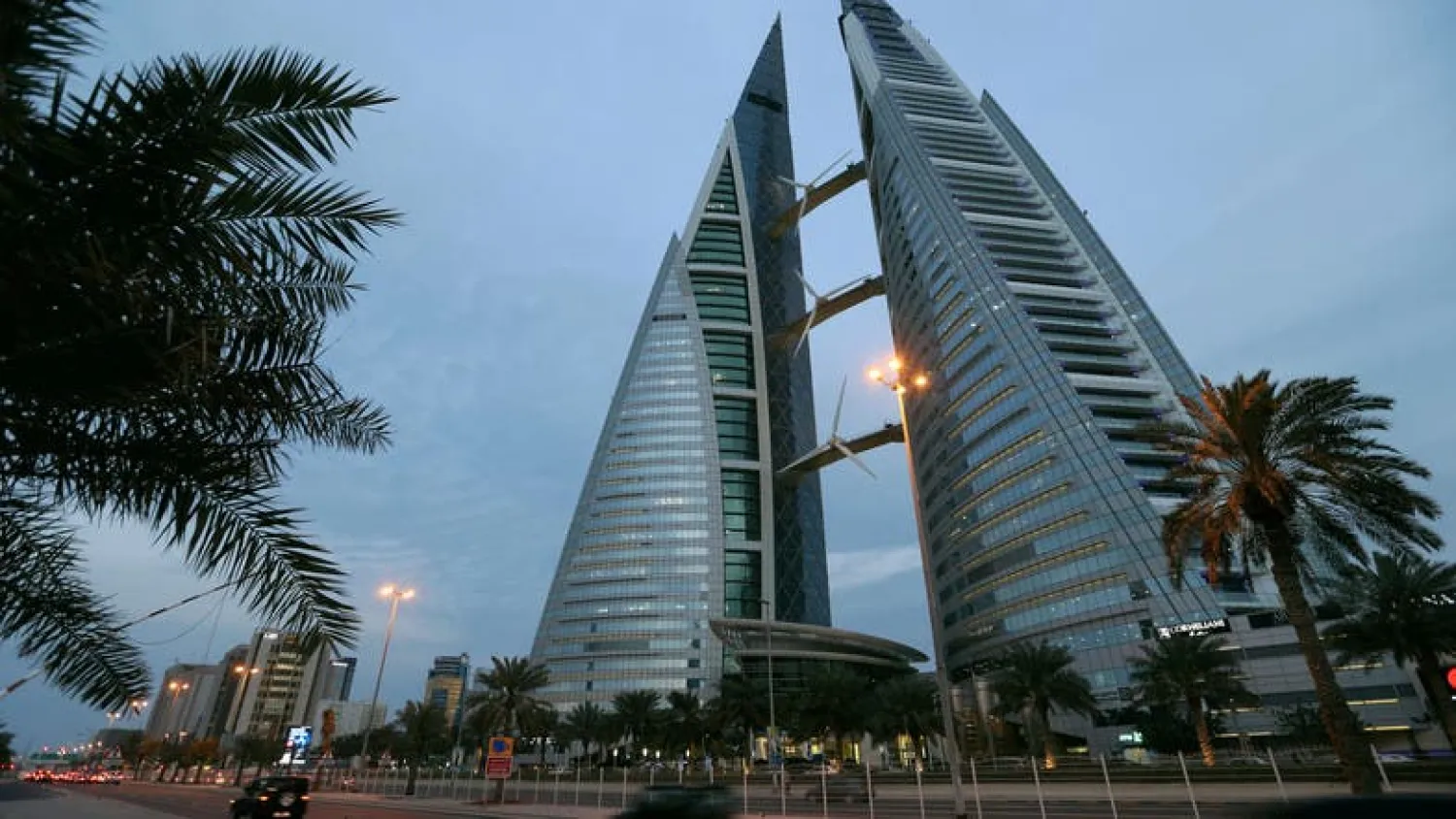 The Bahrain World Trade Center in Manama; MEC Ventures will be based in Bahrain. (File photo: Reuters)
