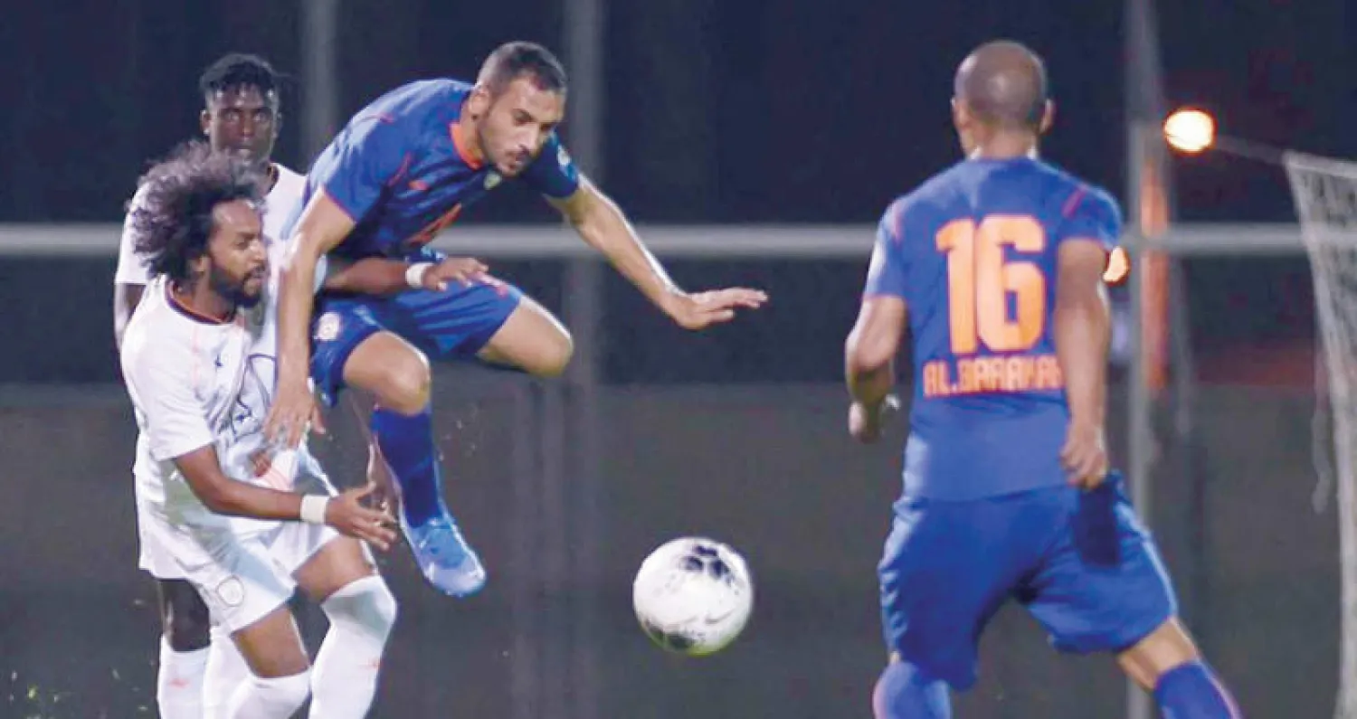 من مواجهة ودية جمعت الشباب والفيحاء سابقا (الشرق الأوسط)