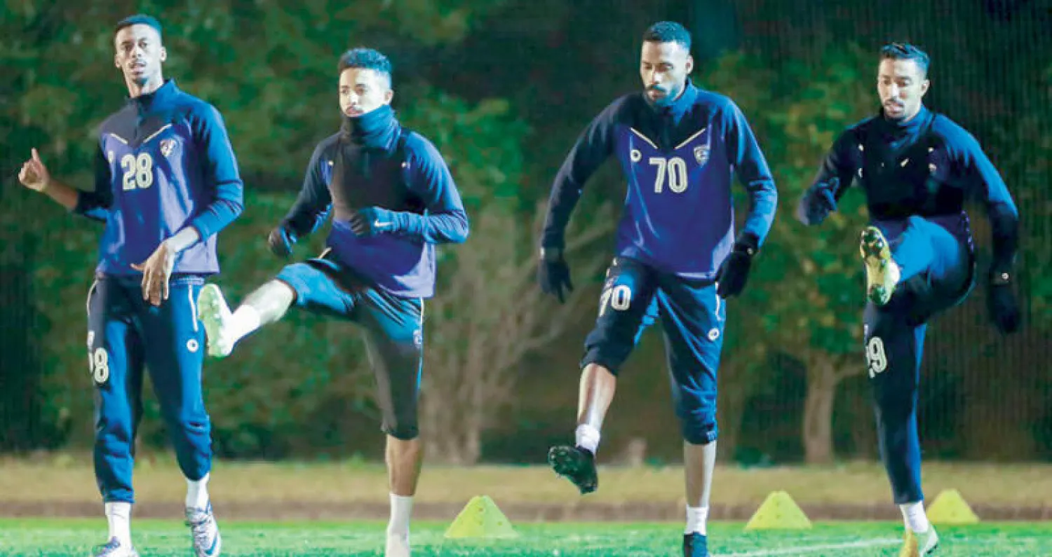 من تدريبات الهلال في معسكر طوكيو (الشرق الأوسط)