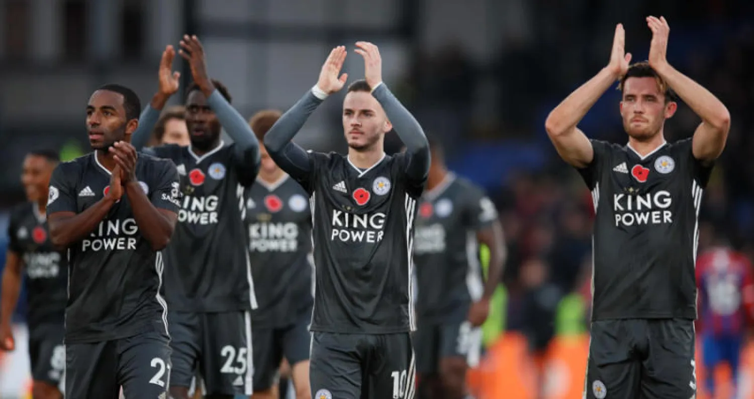 ليستر سيتي يحتل وصافة الدوري الإنجليزي بجدارة (رويترز)