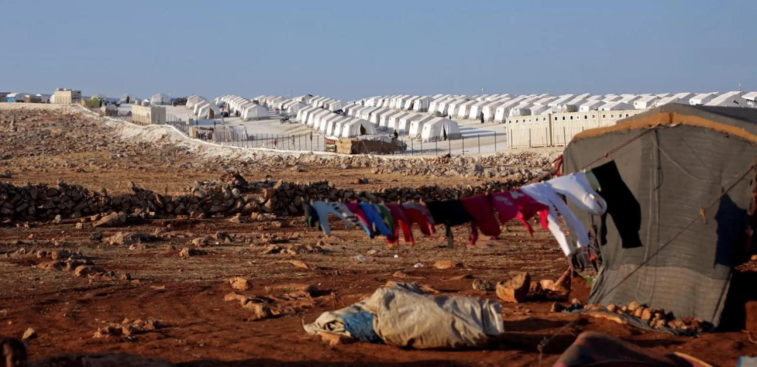 A general view of the refugee camp near Atimah village, Idlib province, Syria. (Reuters file photo)