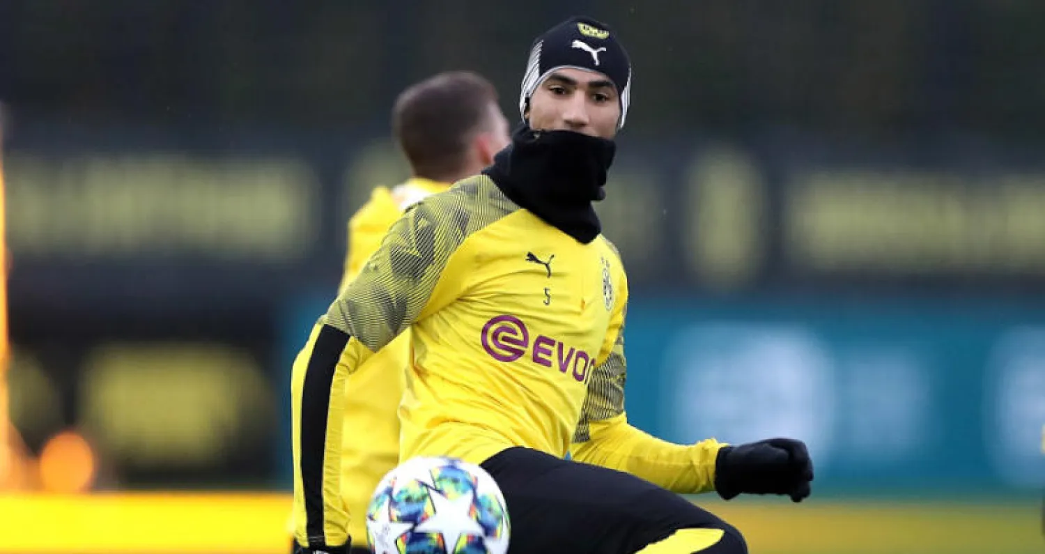 أشرف حكيمي (إ.ب.أ)