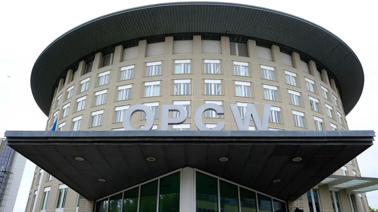 The headquarters of the Organization for the Prohibition of Chemical Weapons, The Hague, Netherlands. (AP)