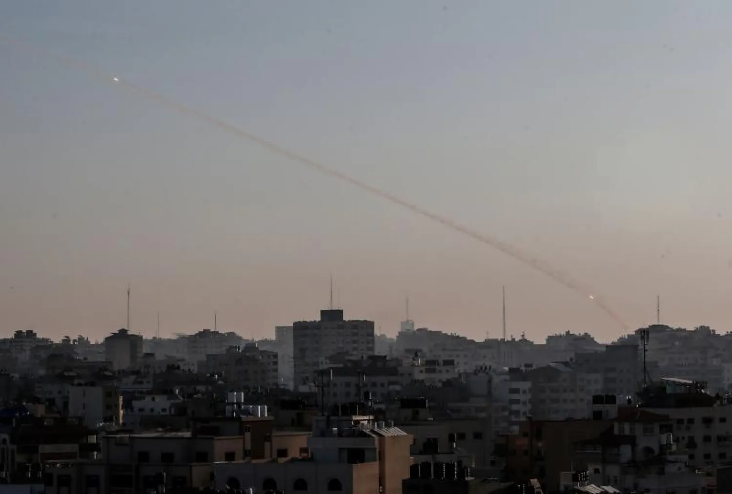 مدينة غزة الفلسطينية (أرشيفية - أ.ف.ب)