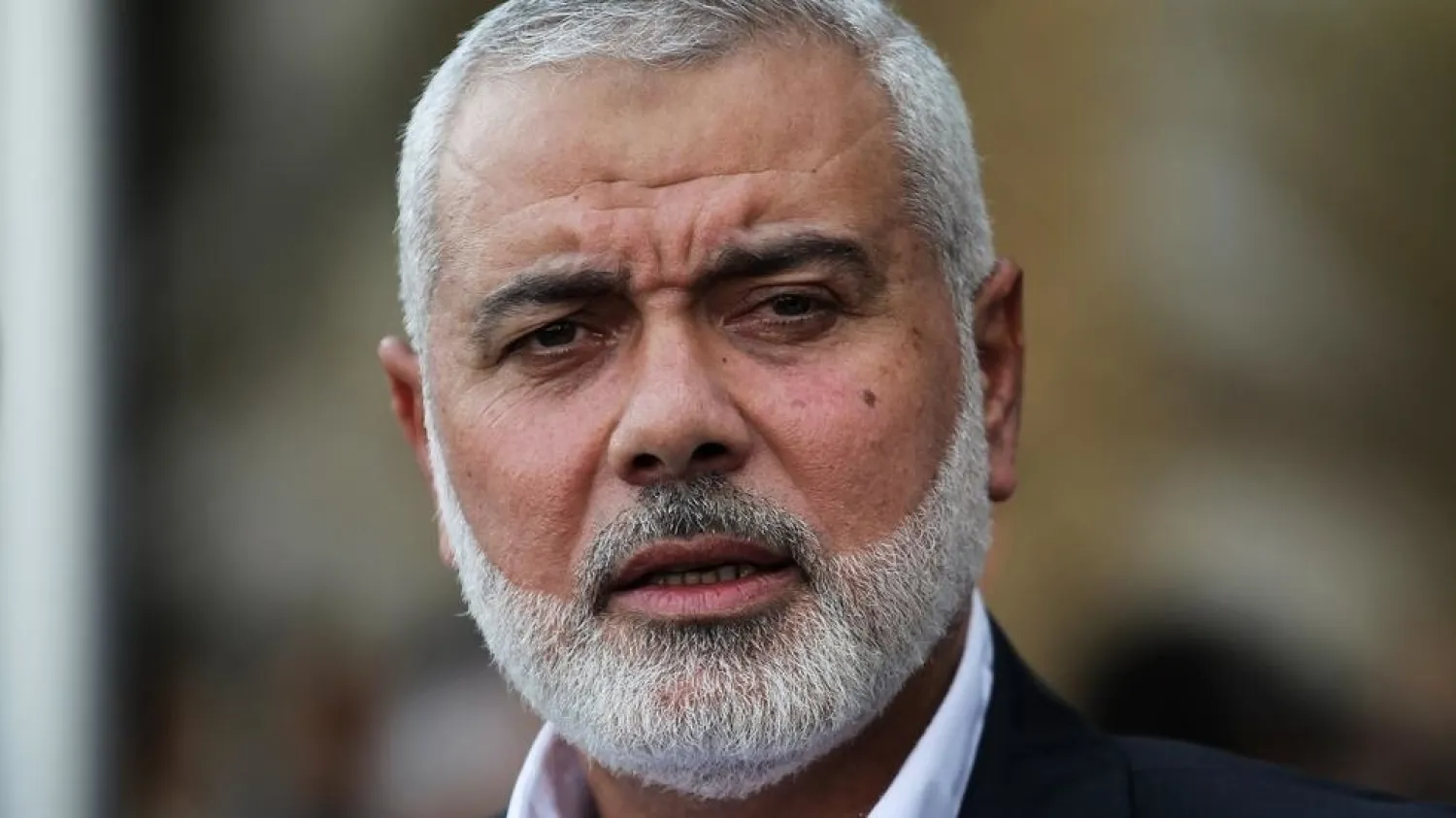 Hamas Chief Ismail Haniyeh speaks to the press in the southern Gaza Strip (File photo: Reuters)
