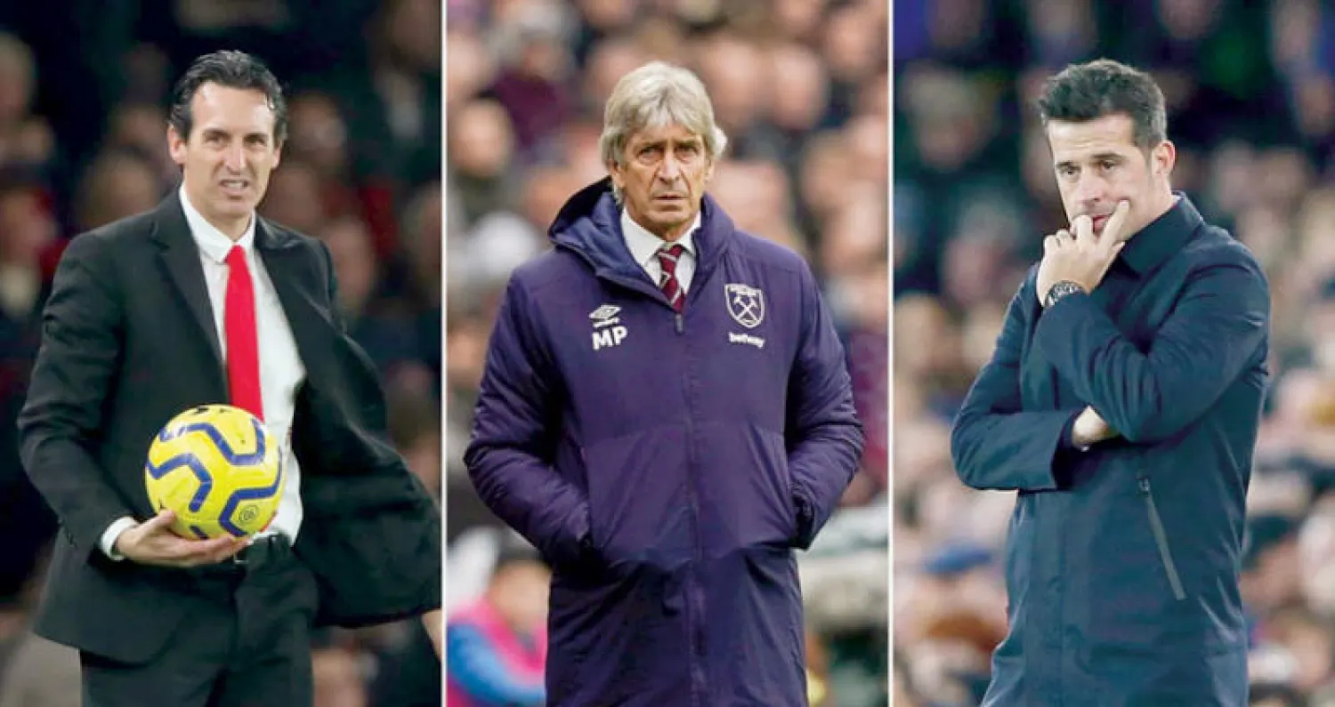 ماركو سيلفا  -  مانويل بيليغريني  -  أوناي إيمري