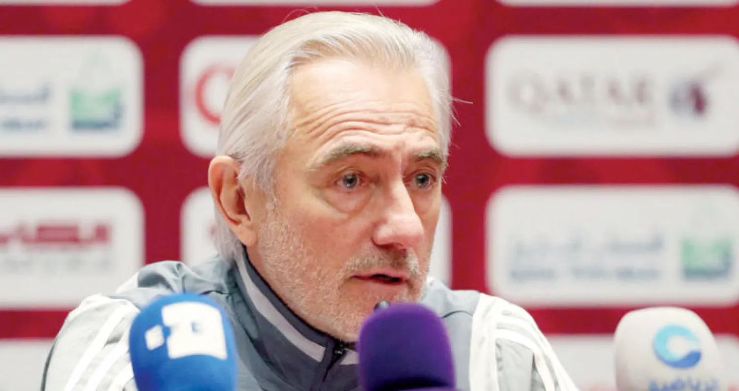 فان مارفيك مدرب المنتخب الإماراتي (الشرق الأوسط)