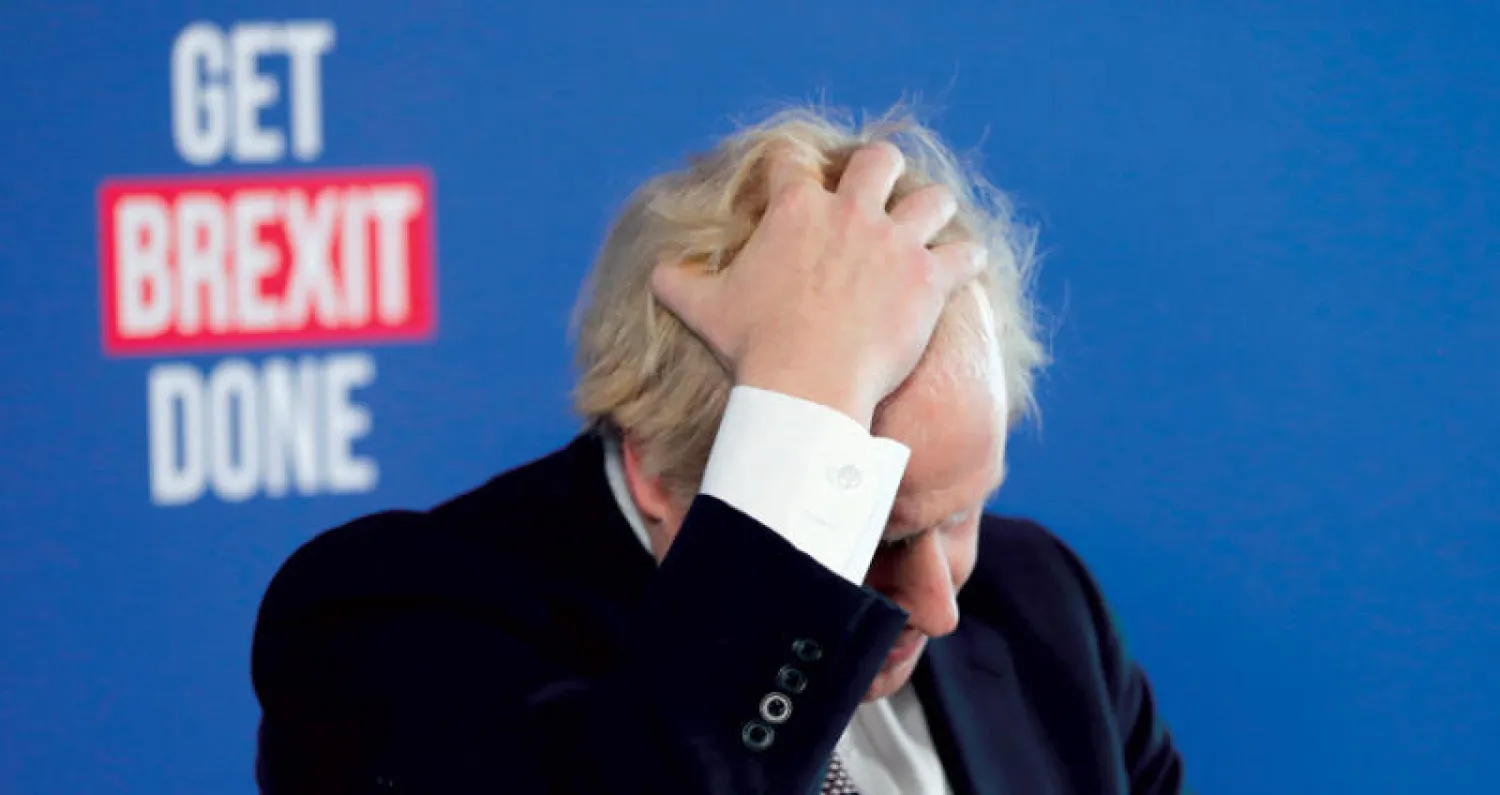 رئيس الوزراء البريطاني أكد أن بلاده ستغادر الاتحاد الأوروبي إذا فاز حزب المحافظين (أ.ب)