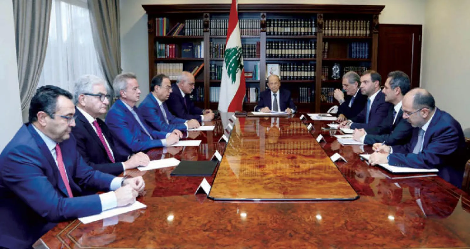 من الاجتماع المالي برئاسة الرئيس ميشال عون أمس (دالاتي ونهرا)
