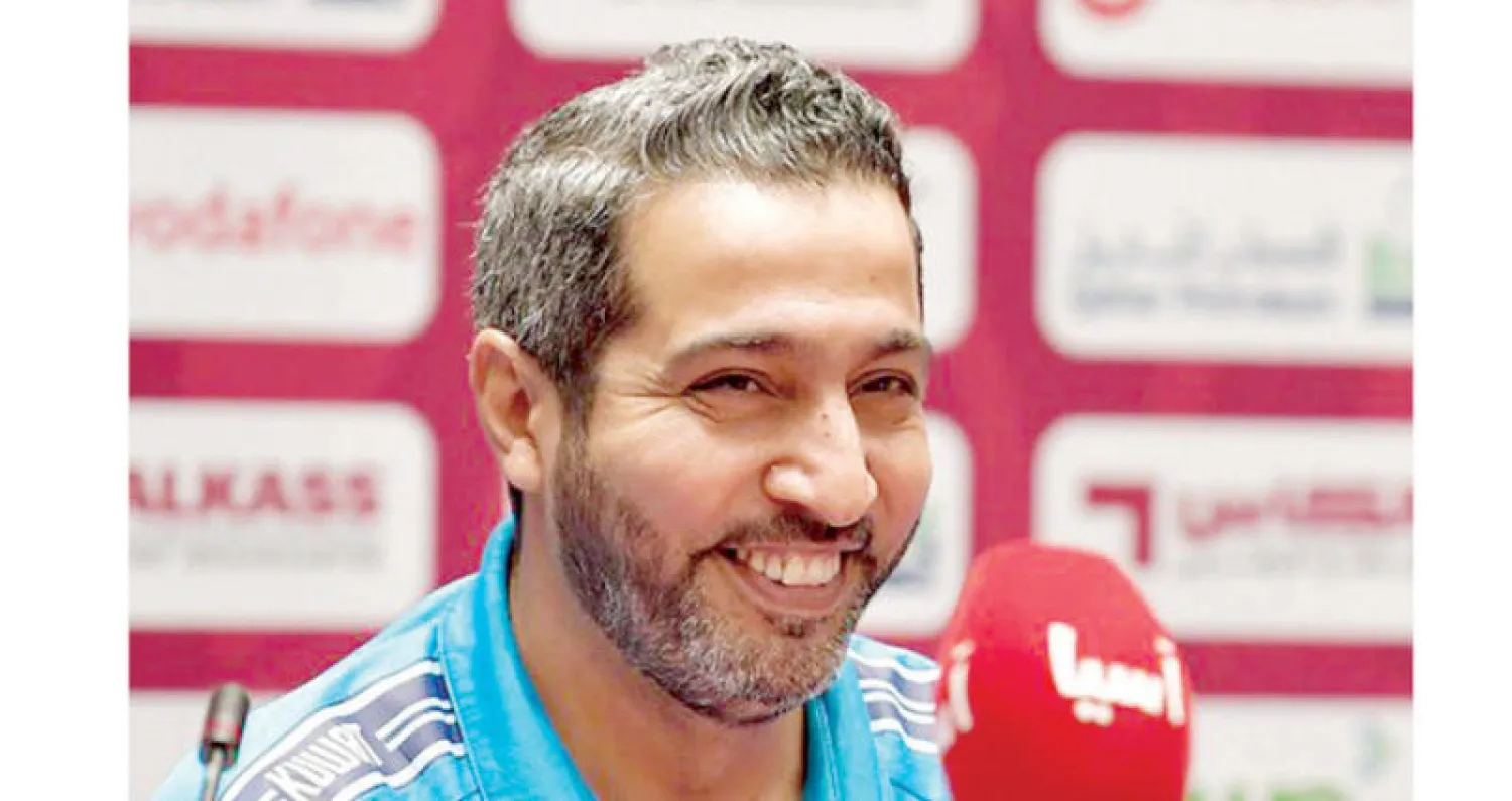 مدرب المنتخب الكويتي ثامر عناد (الشرق الأوسط)