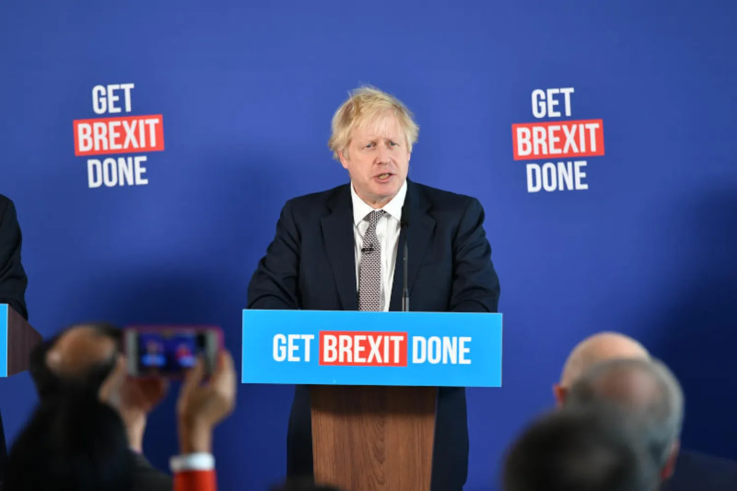 رئيس الوزراء البريطاني بوريس جونسون (د.ب.أ)