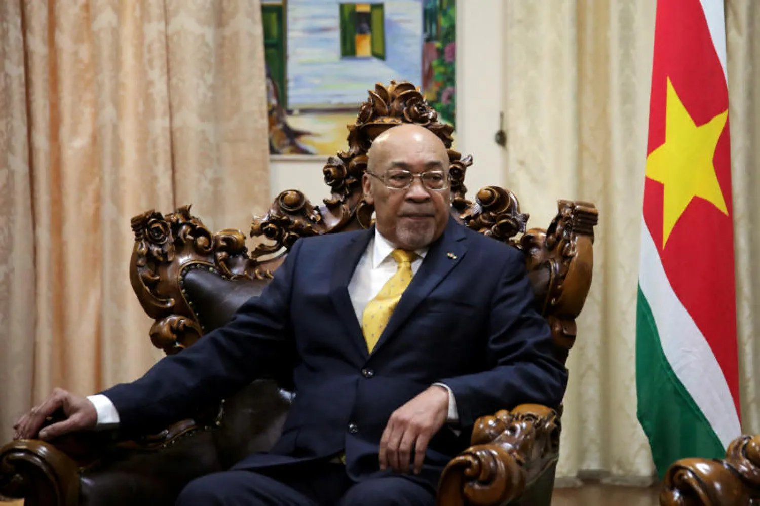 رئيس سورينام ديسي بوترسيه (رويترز)