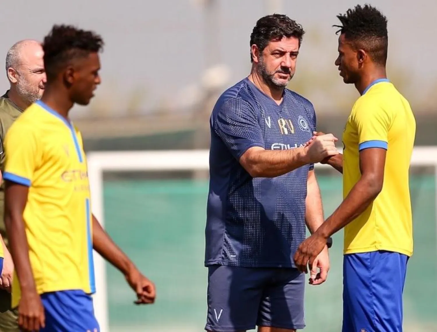 جانب من التدريبات الأخيرة (الشرق الأوسط)