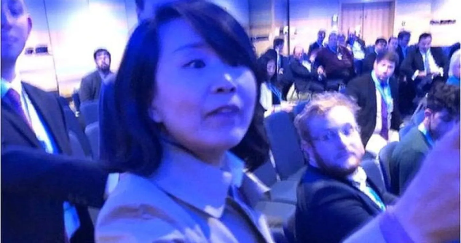 إدانة مراسلة التلفزيون الصيني الرسمي في بريطانيا بصفع ناشط