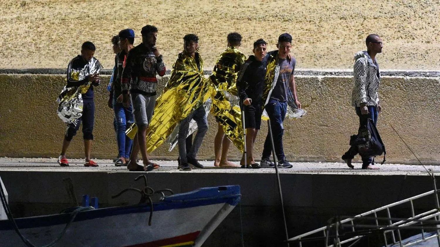 Libya said it had rescued 205 migrants in an operation off the coast of Tripoli. (Reuters)