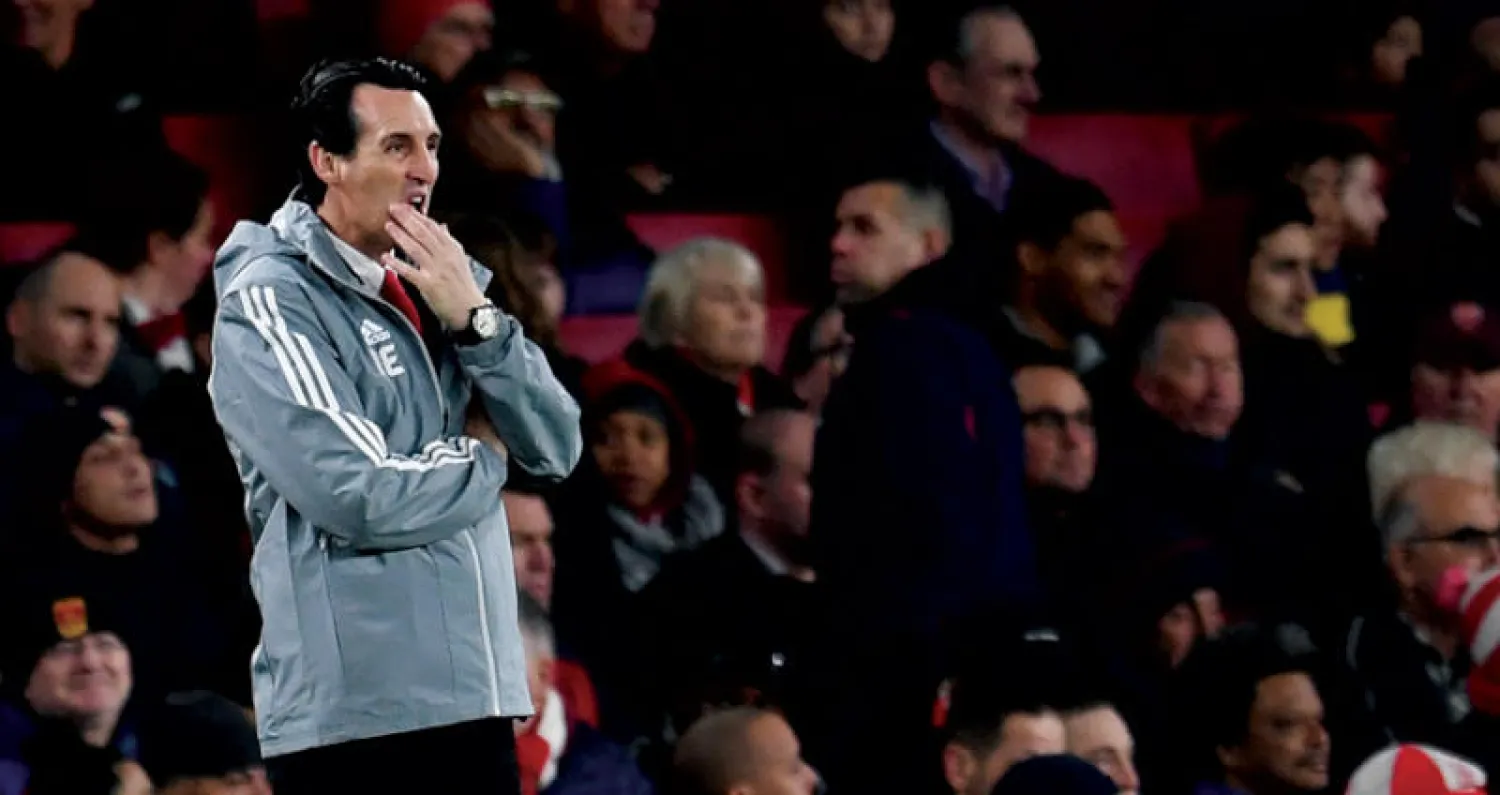 إيمري رحل عن آرسنال غير مأسوف عليه من اللاعبين والجماهير (إ.ب.أ)