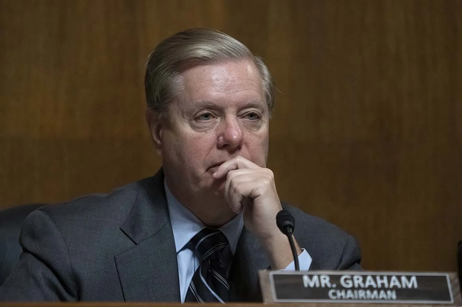 Republican US Senator Lindsey Graham. (AP)