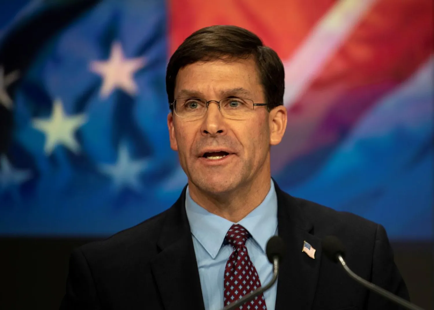 US Defense Secretary Mark Esper. (Reuters)