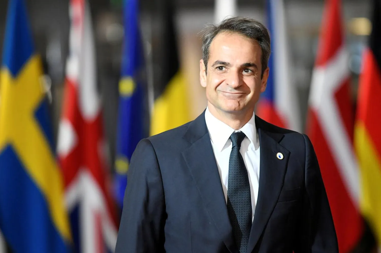 Greek Prime Minister Kyriakos Mitsotakis. (Reuters)