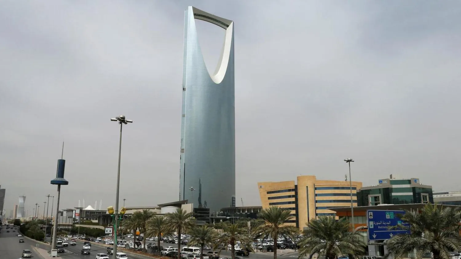 The Kingdom Center Tower in Riyadh, Saudi Arabia. (Reuters)