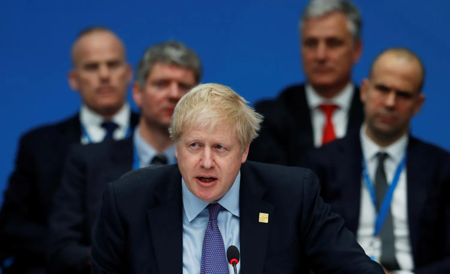 British Prime Minister Boris Johnson. (Reuters)