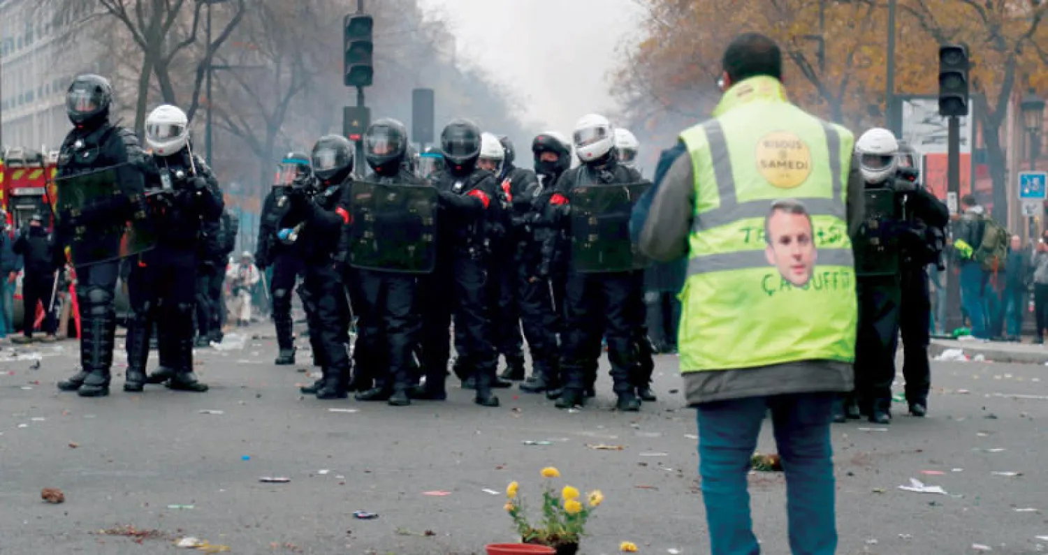 لم يتضح بعد ما إذا كانت الاحتجاجات ستبلغ حجم إضرابات عام 1995 (أ.ف.ب)