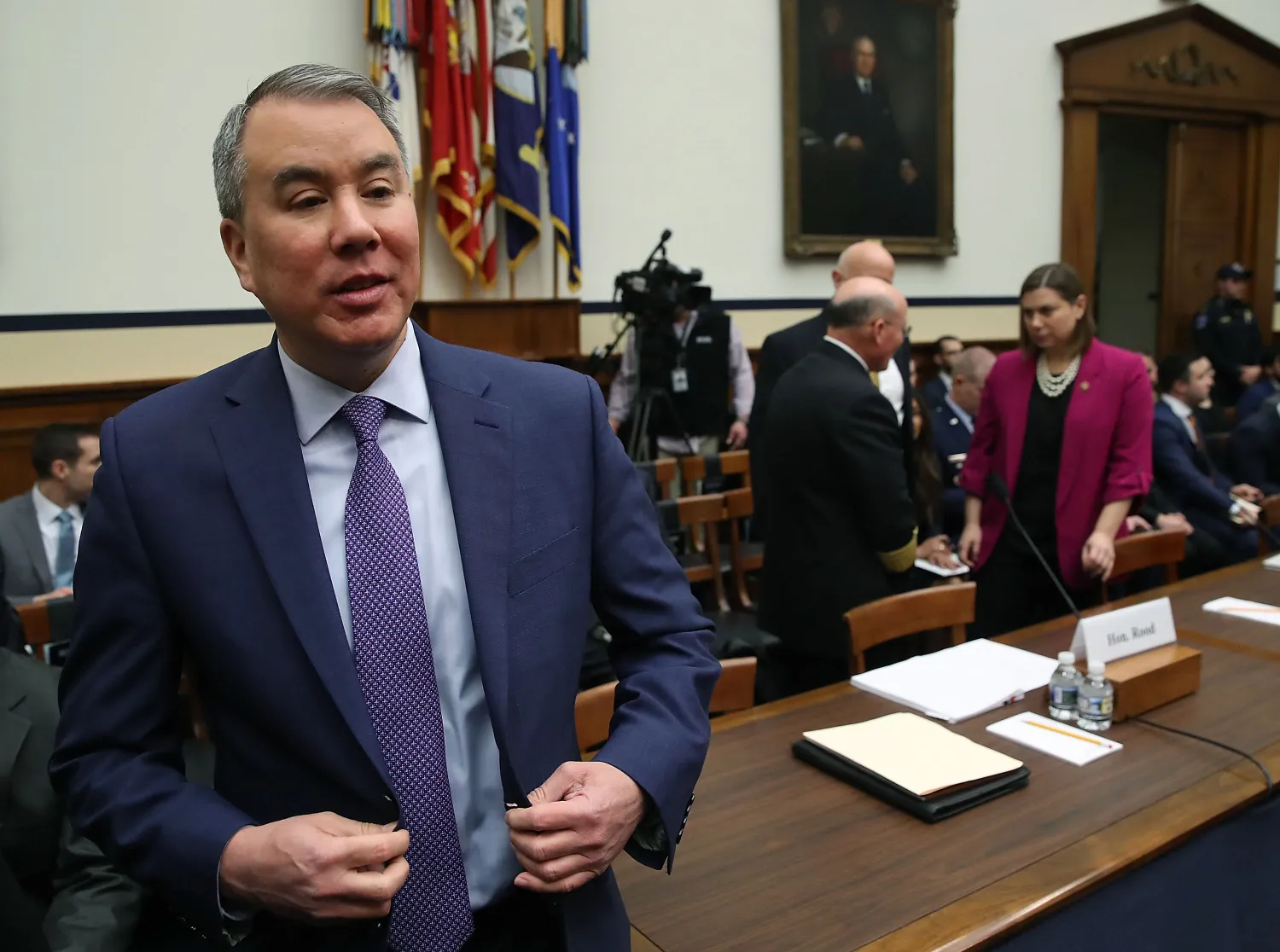 John Rood appears before the House Armed Services Committee on Capitol Hill in Washington on Jan. 29, 2019. (Mark Wilson/Getty Images)