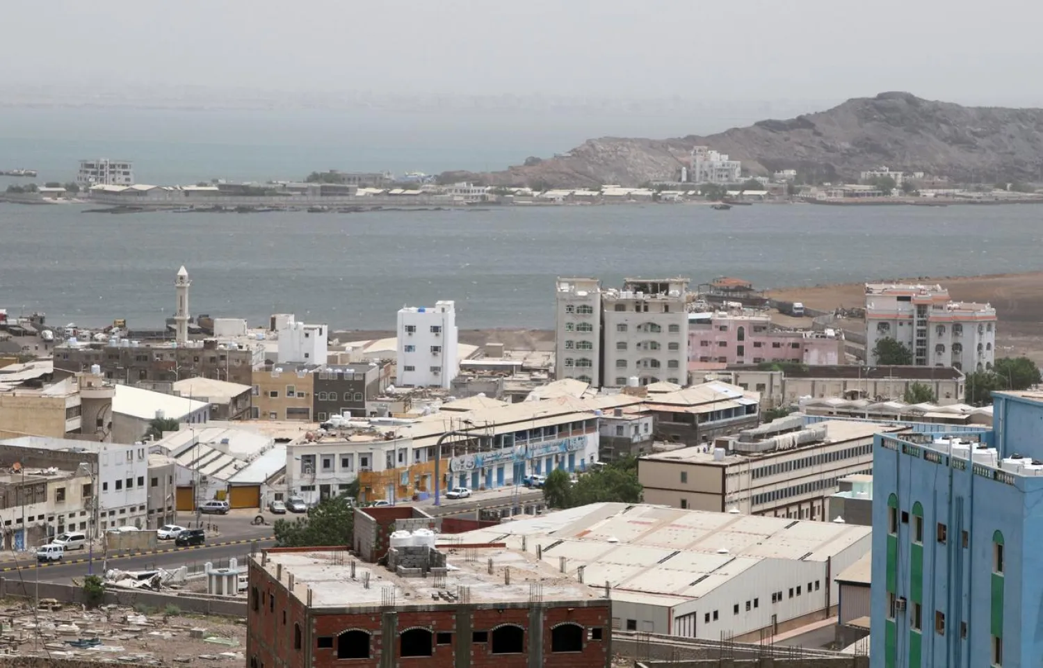 General view of Aden, Yemen, August 12, 2019. (Reuters)