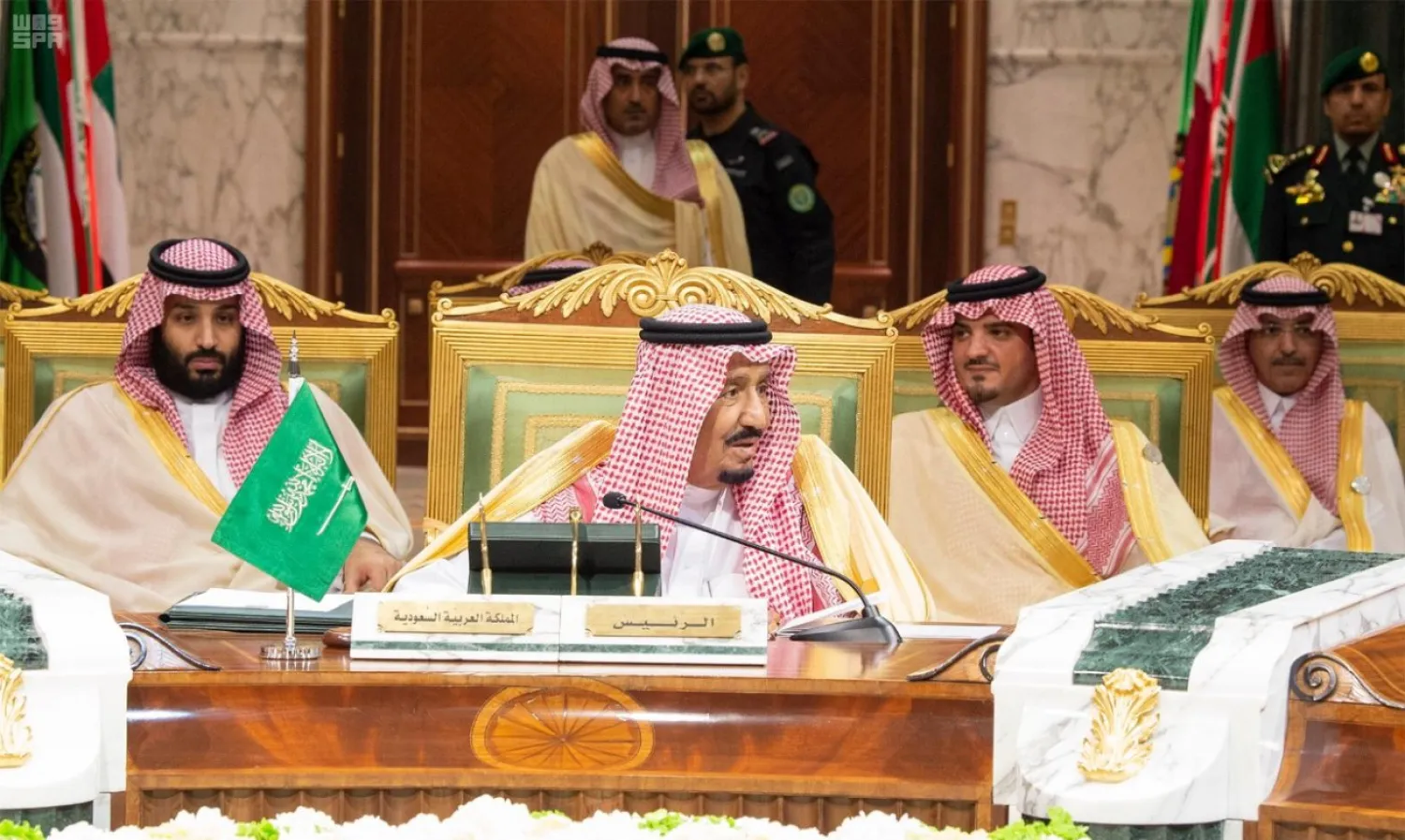 Saudi Arabia gears up to host the GCC summit on Tuesday. (SPA)