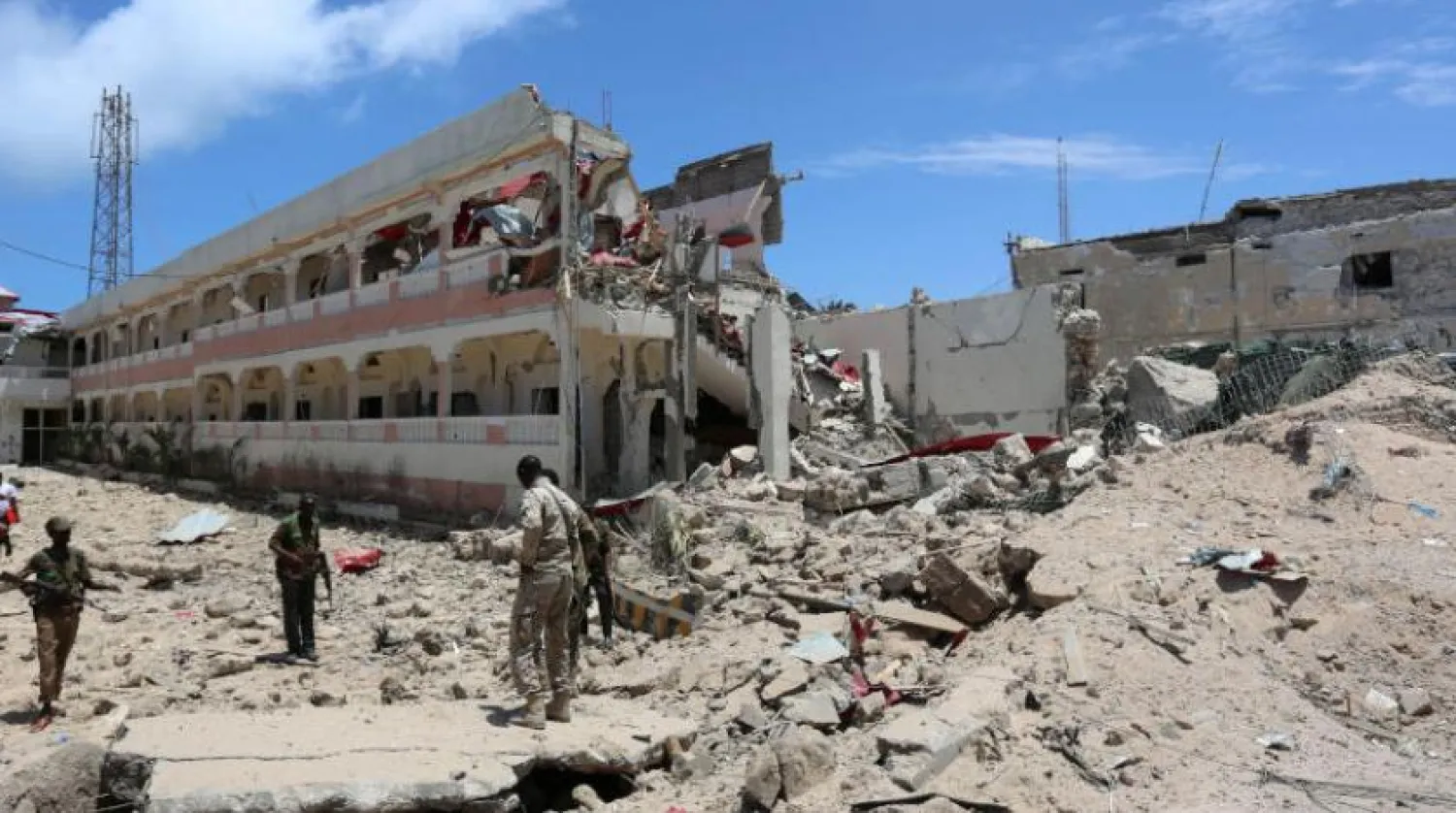 Otel enkazı (Reuters)