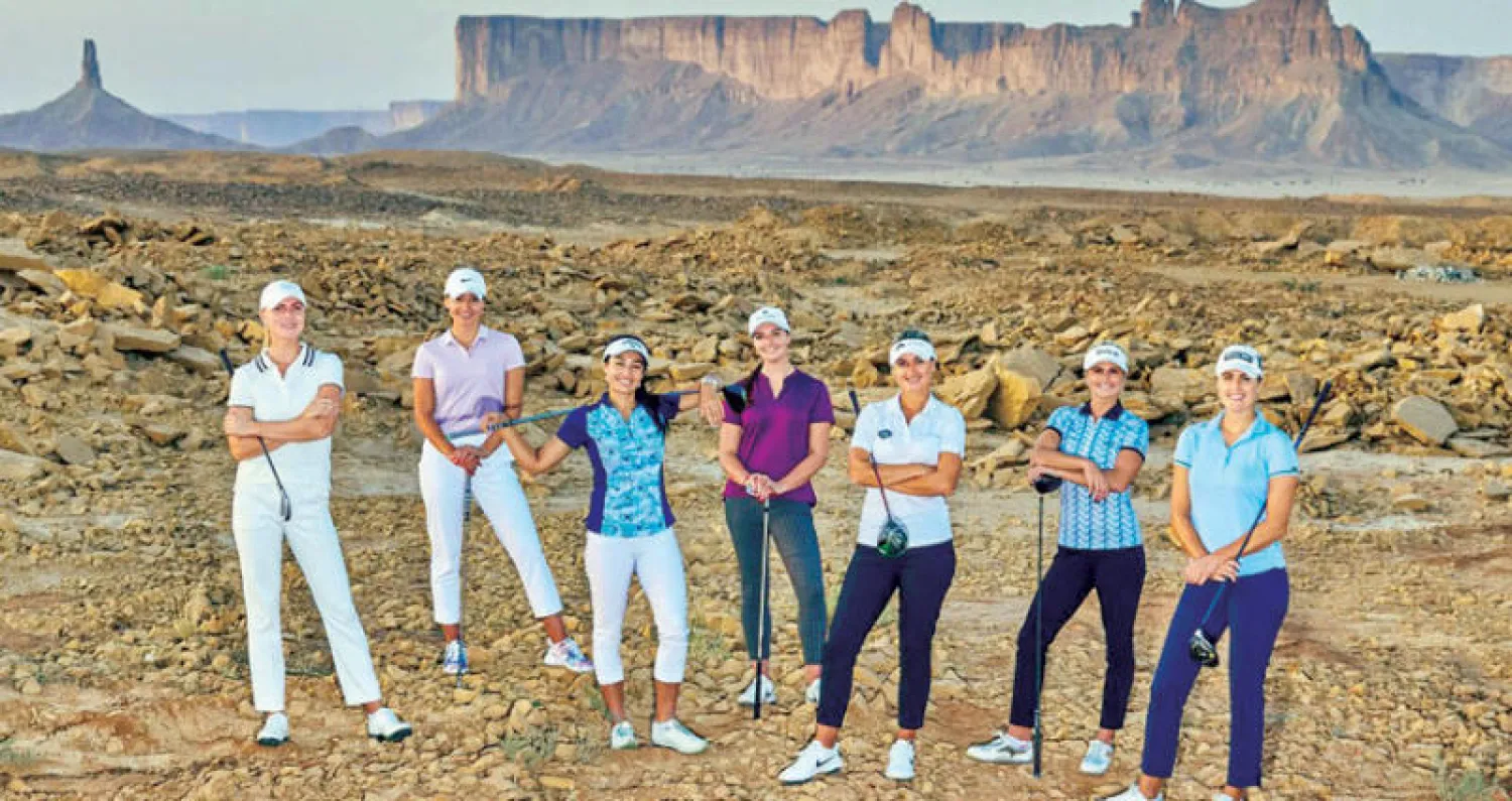 ستكون بطولة الغولف السعودية للسيدات فرصة لنجمات العالم لإظهار براعتهن في اللعبة (الشرق الأوسط)