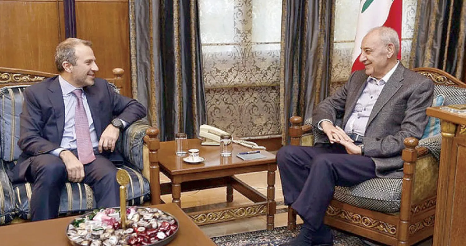 بري مستقبلاً باسيل (الوكالة الوطنية)