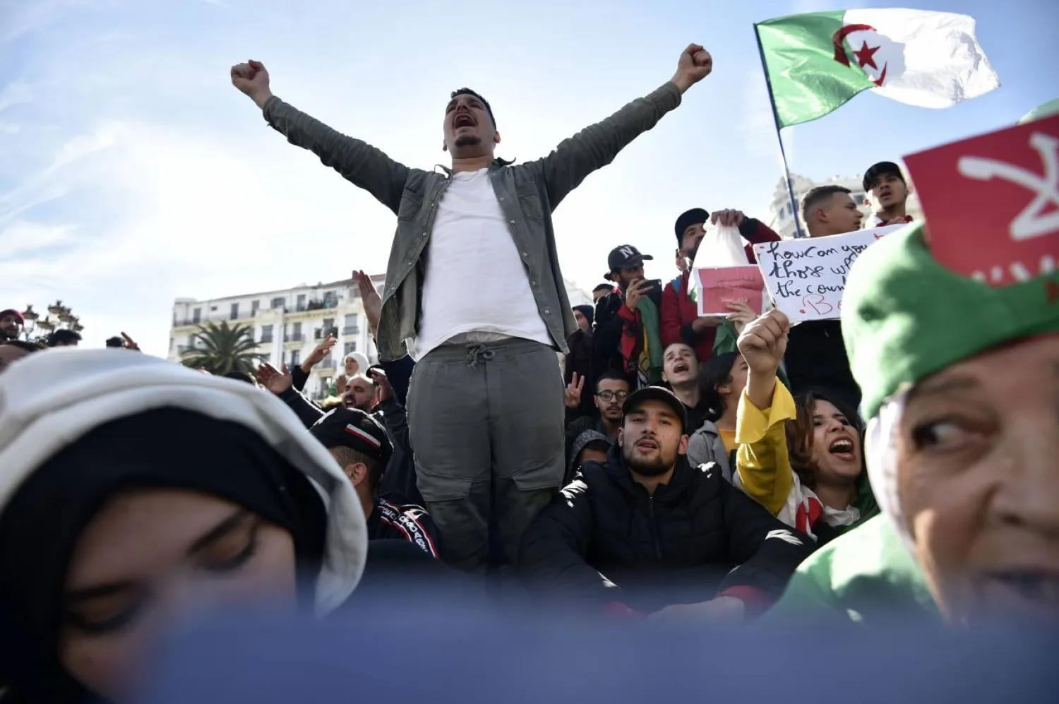 The vote highlights the vast gap between youth at the heart of a reformist protest movement and an aging elite they see as clinging to power | AFP
