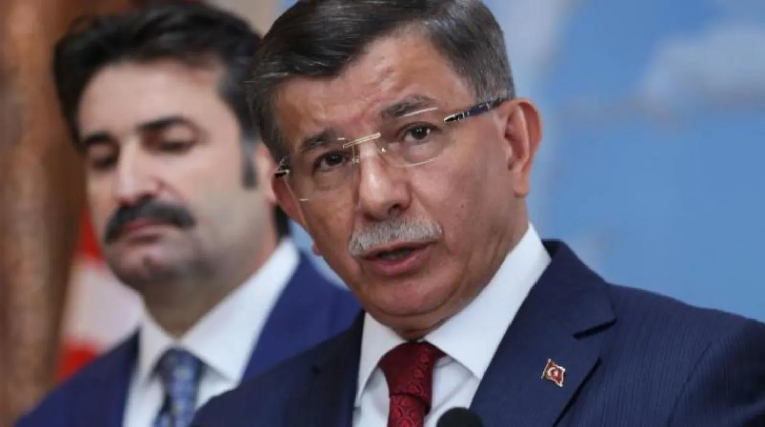 رئيس الوزراء التركي السابق أحمد داود أوغلو (أرشيفية - أ.ف.ب)