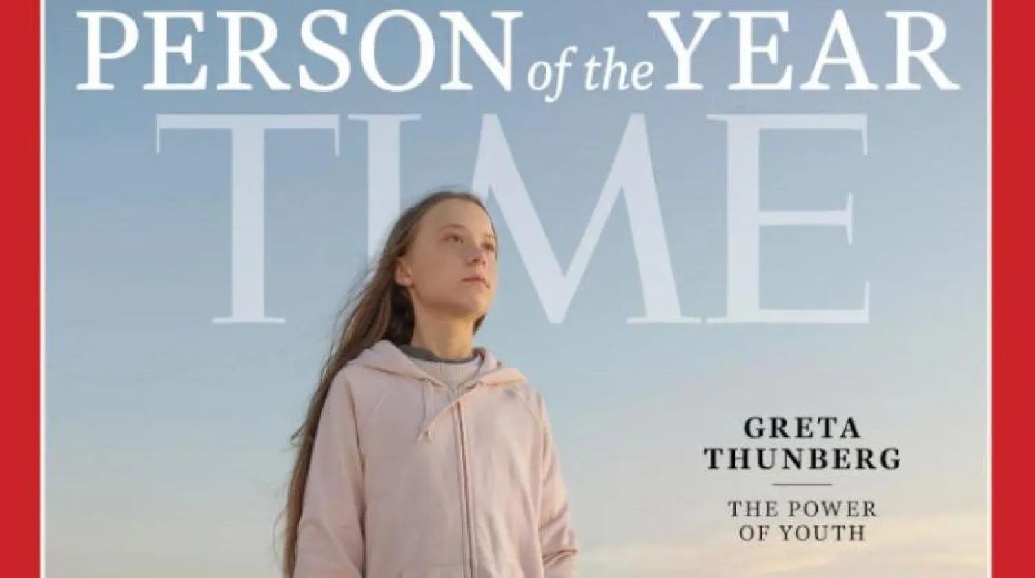 غريتا تونبرغ على غلاف «تايم»