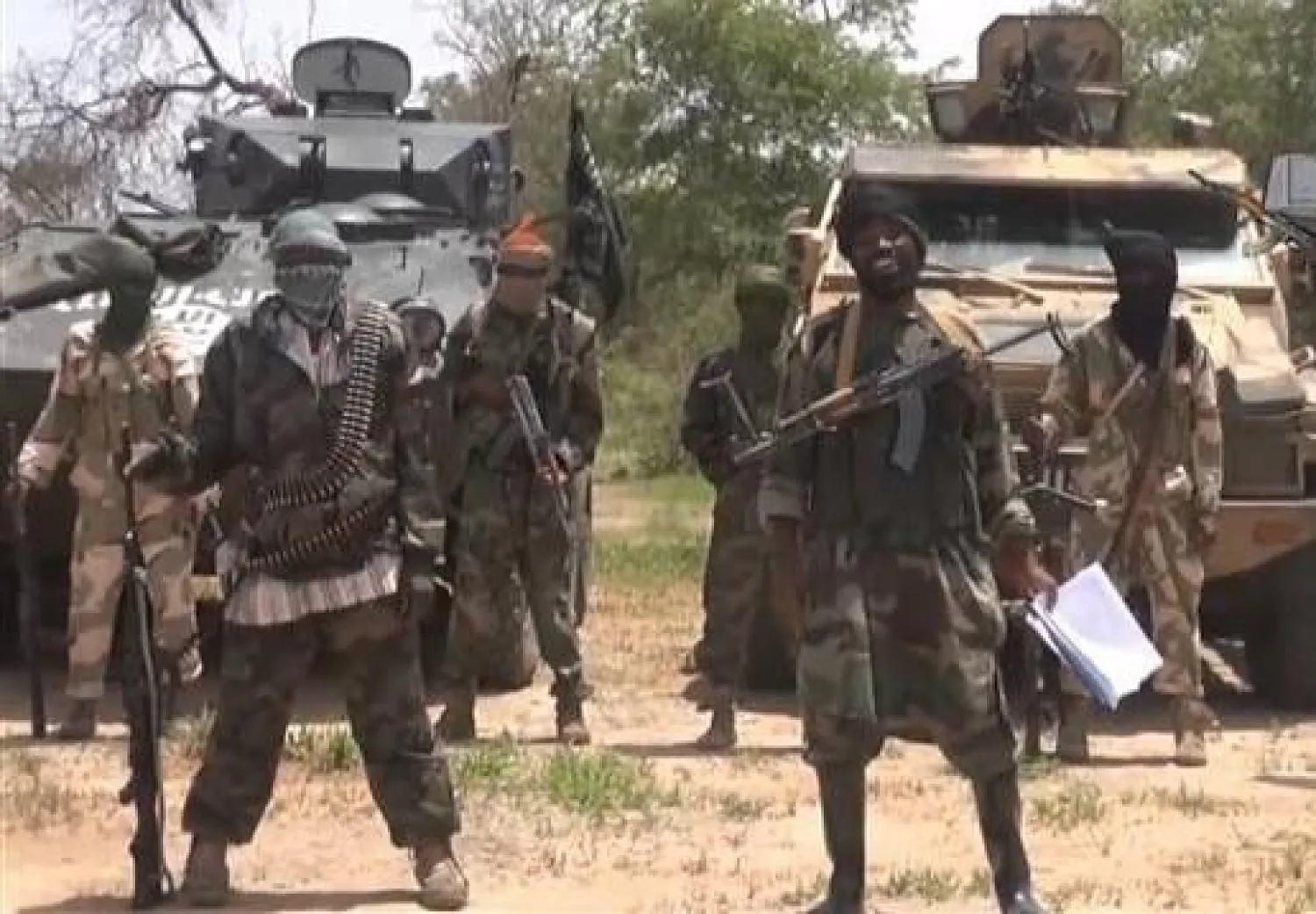 عناصر من جماعة «بوكو حرام» المتطرفة (أرشيف - رويترز)