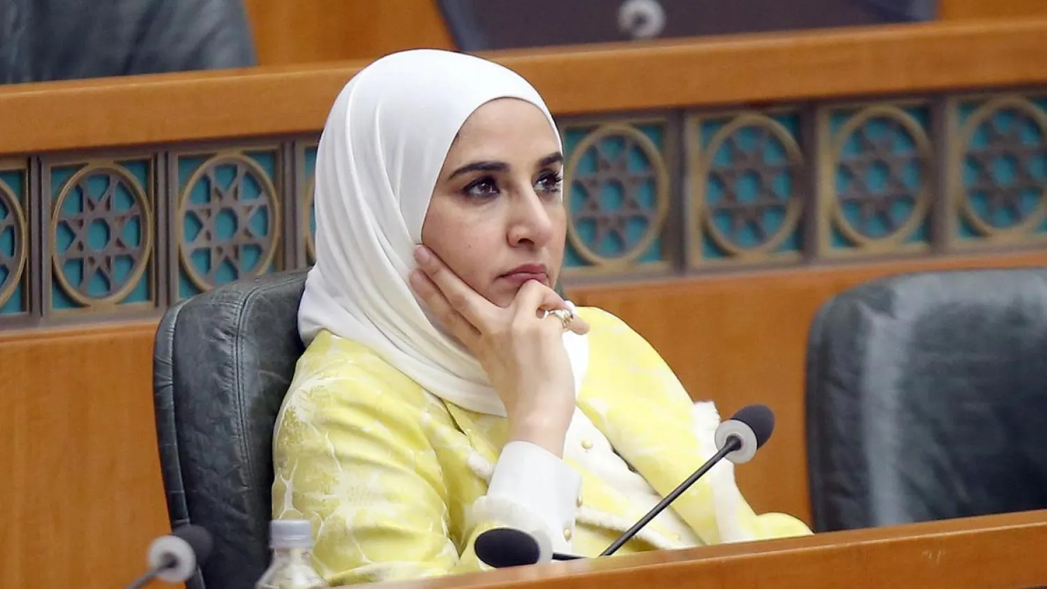 Mariam Aqeel Al-Aqeel is one of three women among the seven new faces in Kuwait’s latest Cabinet | Photo: AFP