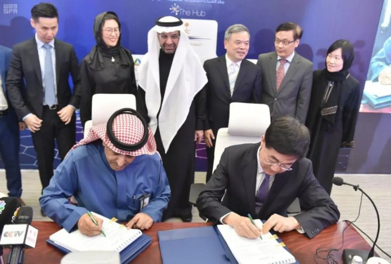 جانب من توقيع الاتفاقية (واس)