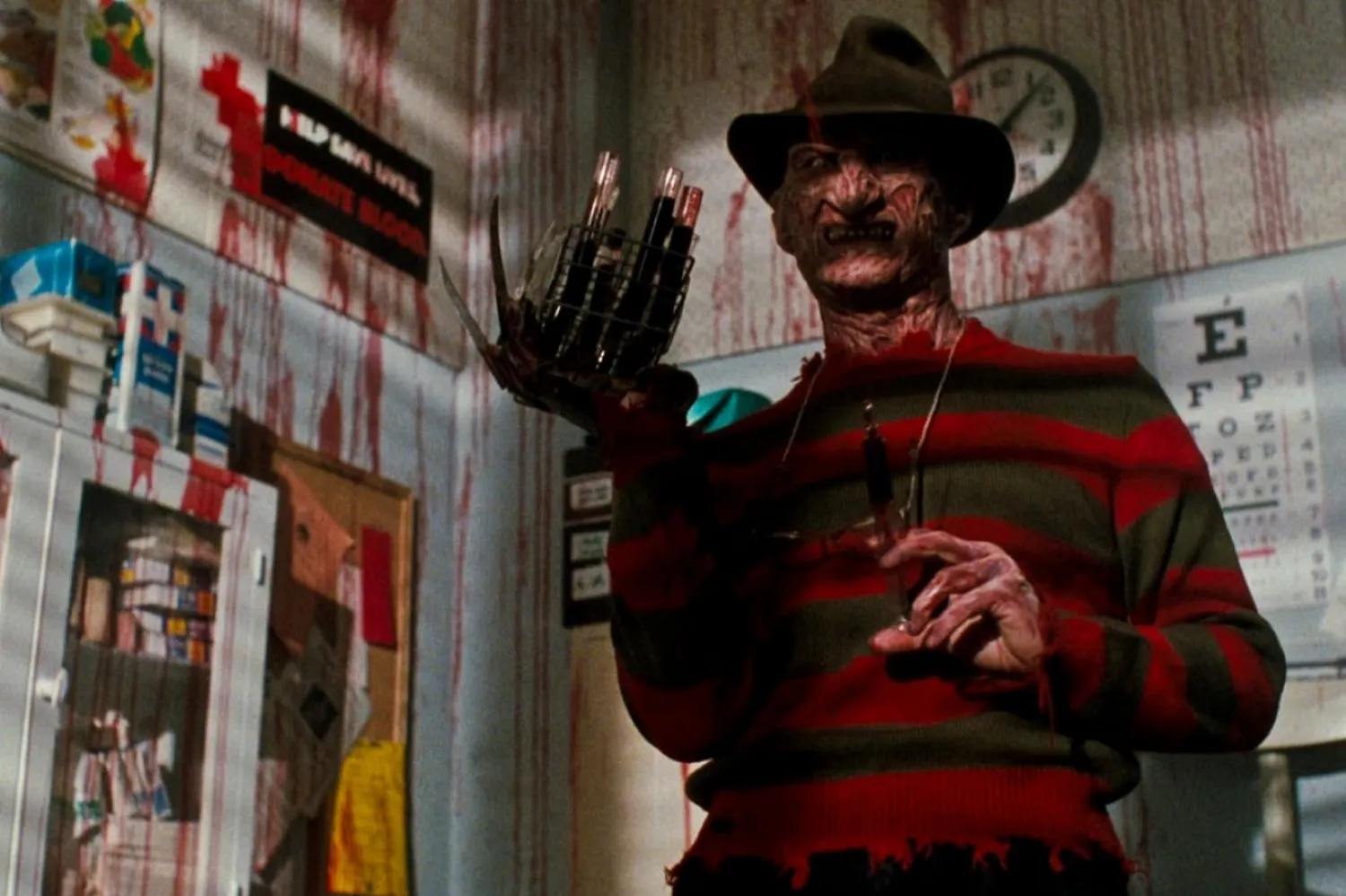1984 yapımı Elm Sokağı'nda Kabus'un ardından Freddy Krueger karakteri devam filmleriyle beyazperdede yer aldı (IMDb)

