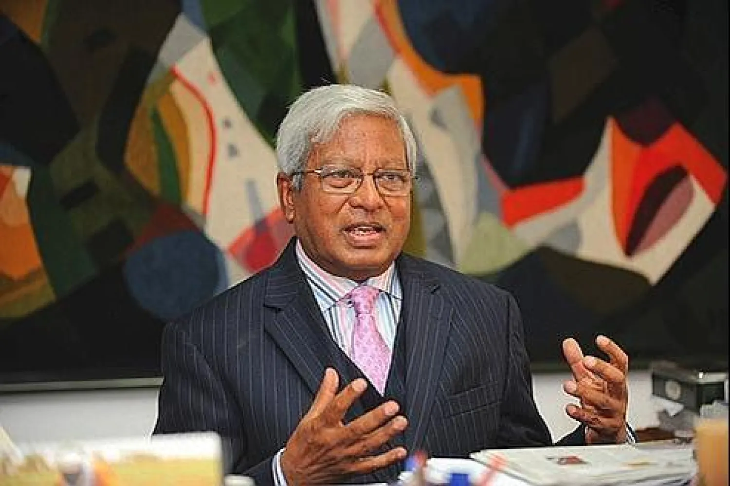 أرشيفية لمؤسس منظمة براك فاضل حسن عابد (ا.ف.ب)