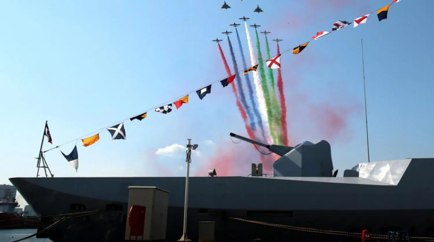 Courbet fırkateyni (Reuters)