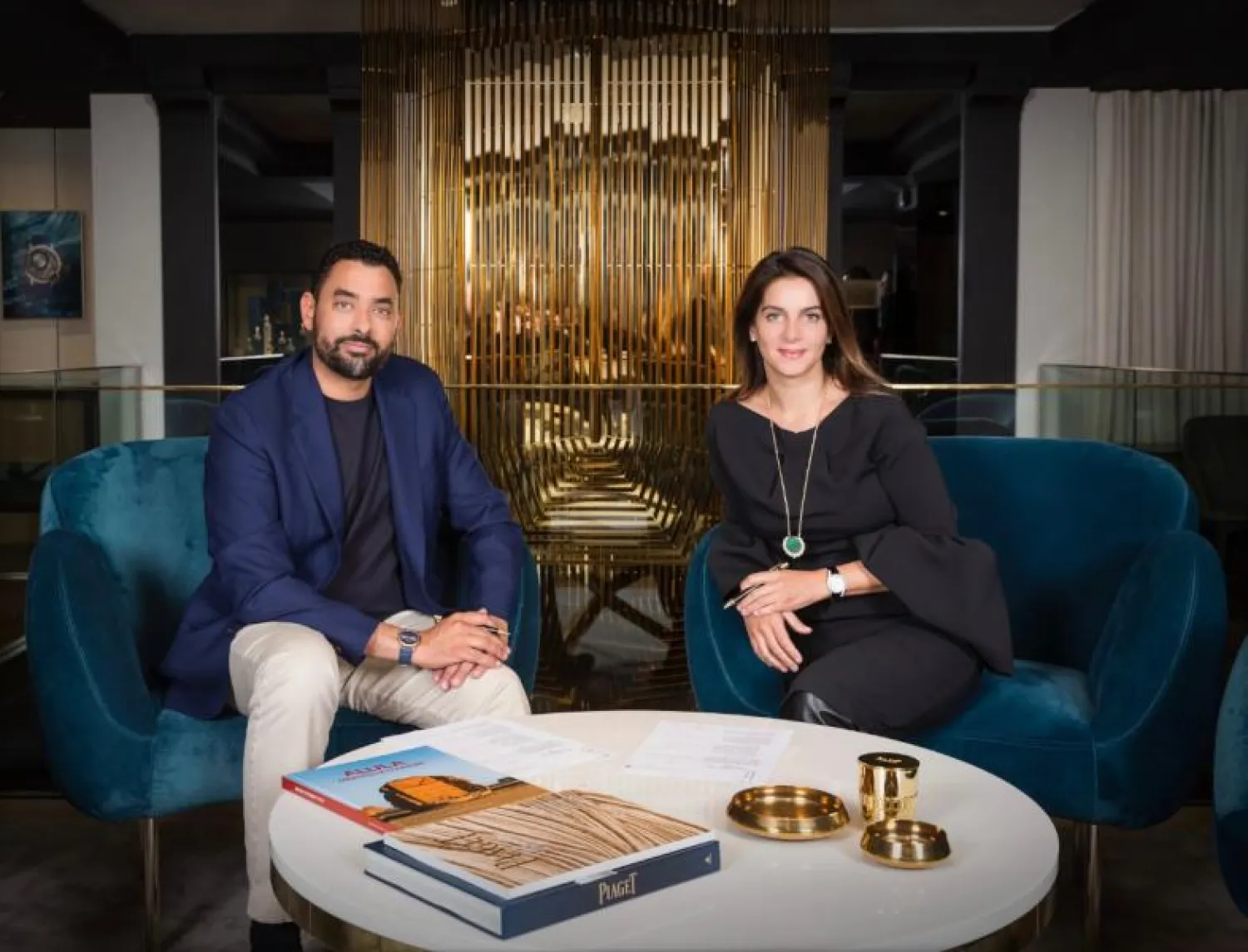 جانب من توقيع الاتفاقية بين هيئة العلا و«بياجيه» (الشرق الأوسط)