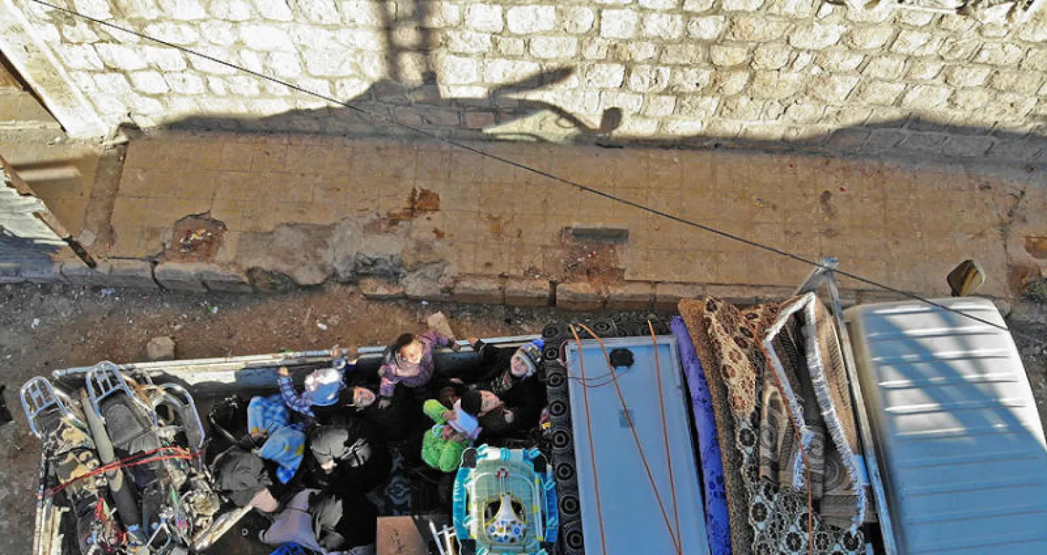 نازحون جدد إلى المجهول في شمال غربي سوريا