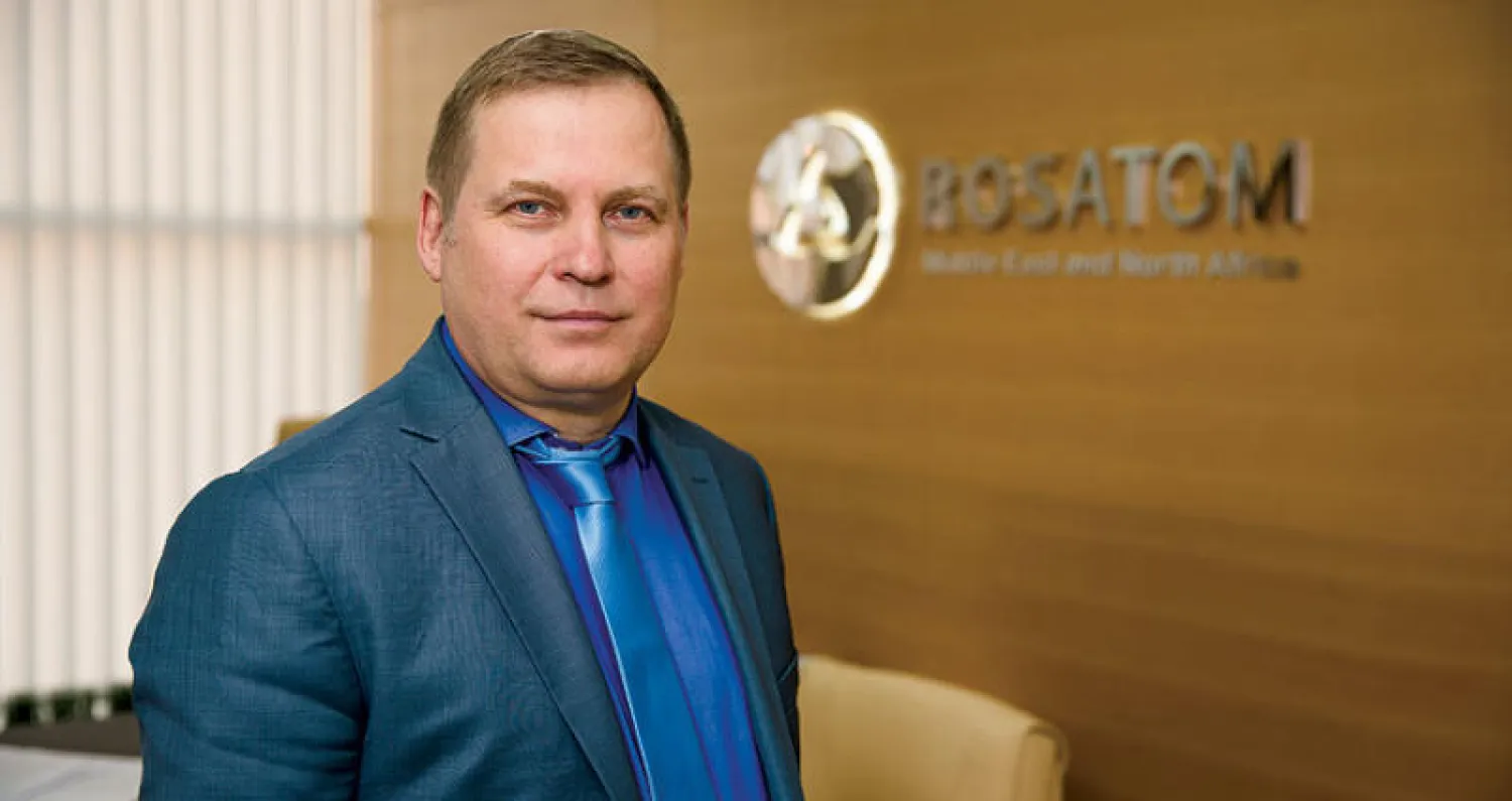 ألكسندر فورونكوف مدير «روساتوم» الإقليمي للشرق الأوسط وشمال أفريقيا (الشرق الأوسط)