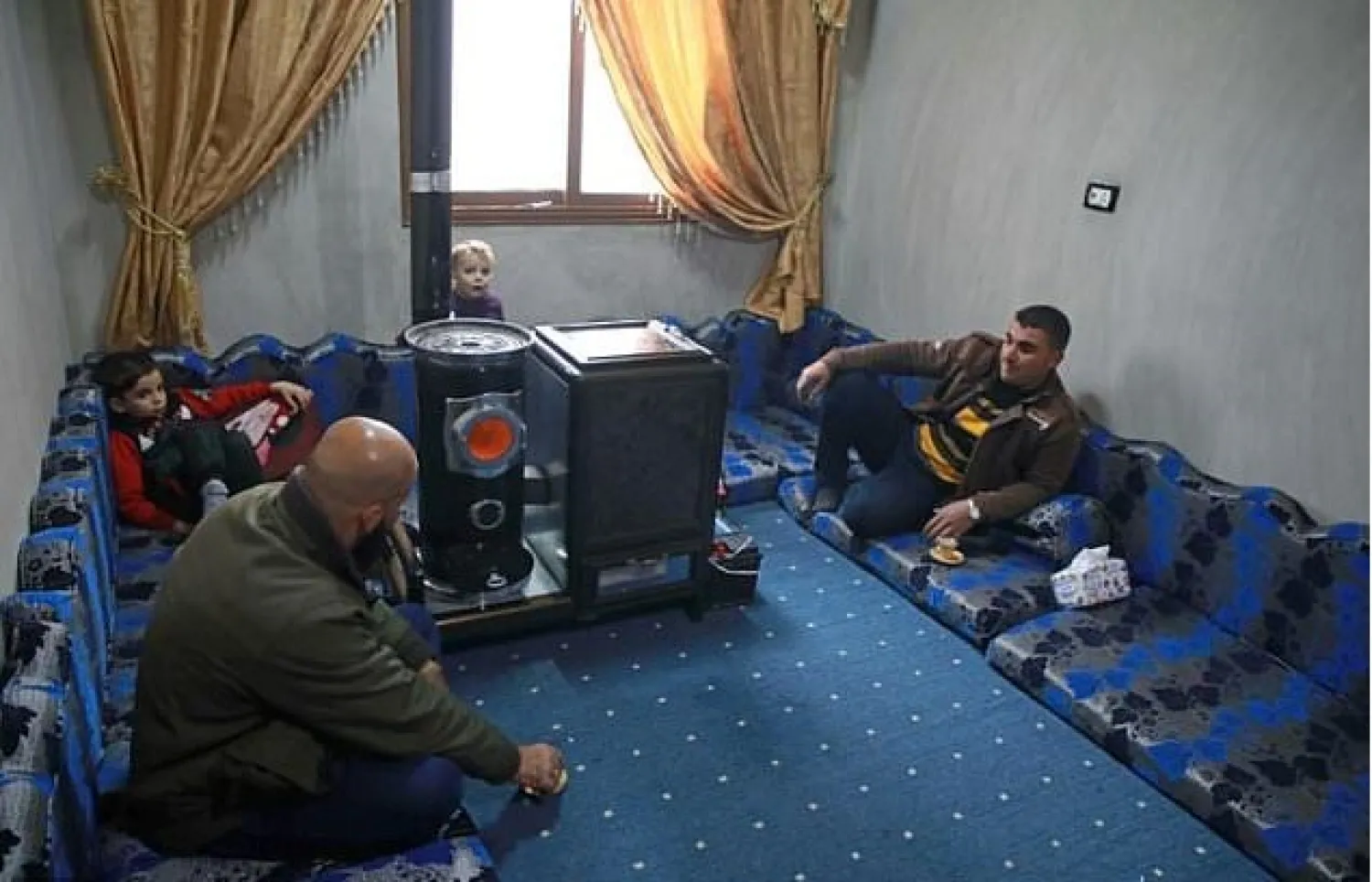 Enterprising Syrians facing high heating costs are turning to pistachio shells for fuelling their stoves this winter, AFP

