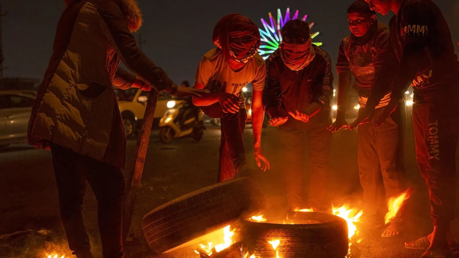Iraqi protesters say they will continue demonstrating until they obtain the resignation of the entire ruling class | AFP