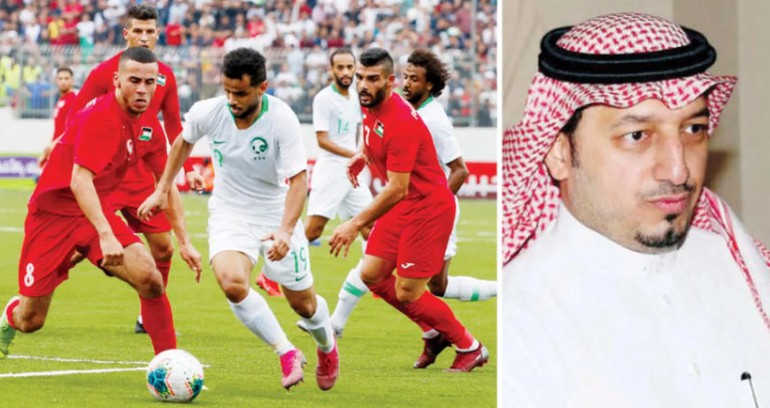 ياسر المسحل (الشرق الأوسط)  -  من مشاركة المنتخب السعودي في آخر نسخ كأس آسيا (أ.ف.ب)