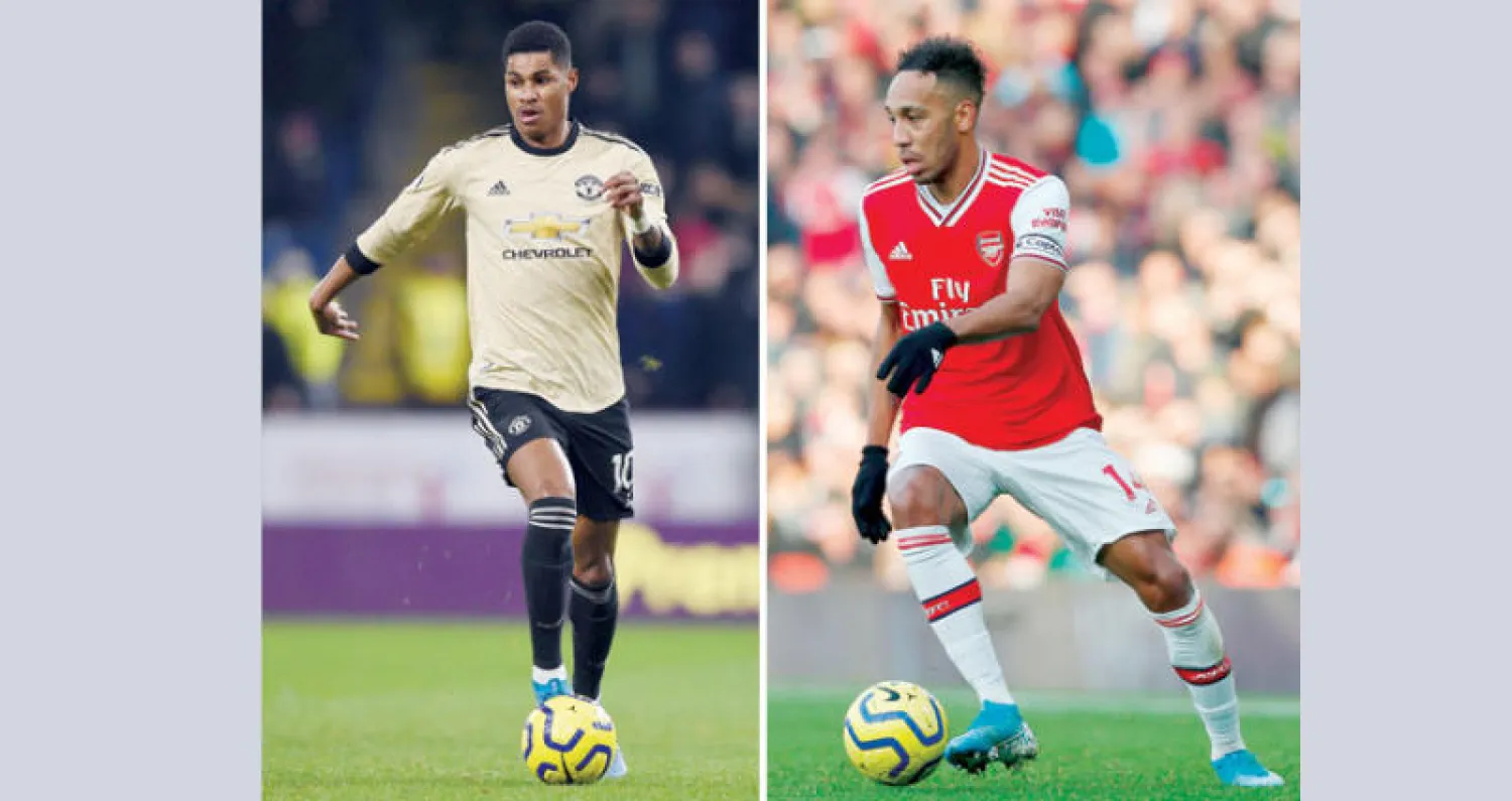 أوباميانغ (أ.ف. ب)  -  راشفورد (أ.ف.ب)