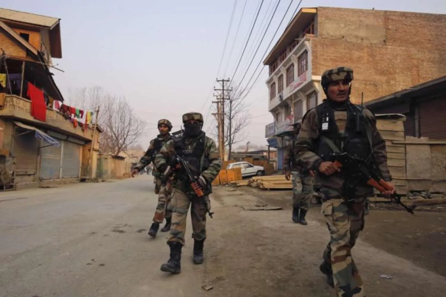 جنود هنود في كشمير (أرشيف - إ.ب.أ)