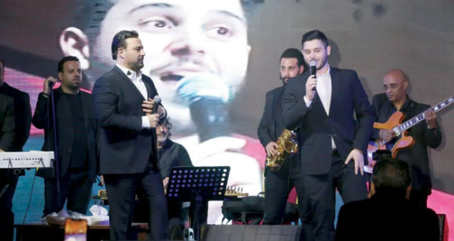 عاصي الحلاني يقدم مع ابنه حفلاً بالقاهرة